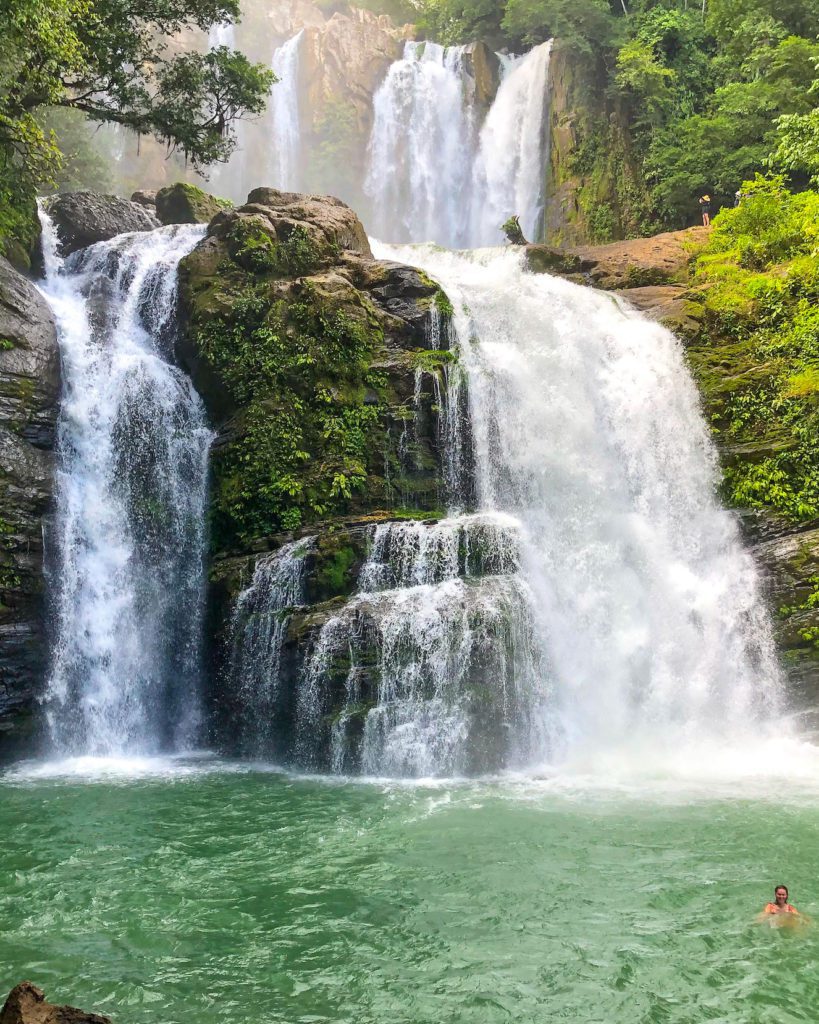Nauyaca Falls is a great way to spend one of your days in Costa Rica